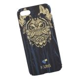 Защитная крышка для iPhone 8/7 "KUtiS" Animals OK-2 Сова (синяя)