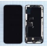 Дисплей (экран) в сборе с тачскрином для iPhone XS (OLED) черный