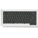 Клавиатура для ноутбука DELL Latitude E4200 черная без подсветки