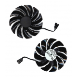 Вентилятор для видеокарты Gigabyte RX470, 570, 580, MSI GTX1080Ti, RX570, RX580, 4Pin, PLD10010S12HH