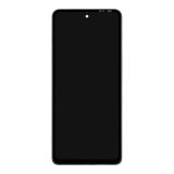 Дисплей (экран) в сборе с тачскрином для Infinix Note 30 4G (X6833B) черный с рамкой (Premium LCD)