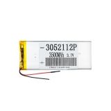 Аккумулятор универсальный 3x52x112 мм 3.8V 3500mAh Li-Pol (2 Pin)