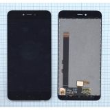 Дисплей (экран) в сборе с тачскрином для Xiaomi Redmi Note 5A черный