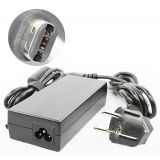 Блок питания (сетевой адаптер) для ноутбуков HP 18.5V 4.9A 90W овальный тип черный, с сетевым кабелем