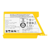 Аккумуляторная батарея (аккумулятор) EAC62218205 для пылесоса LG 14.4V 2330mAh (желтый)