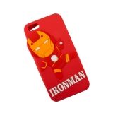 Защитная крышка Мстители Avengers IRONMAN для Apple iPhone 5, 5s, SE красный, коробка