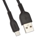 USB кабель HOCO X20 Flash Micro Charging Cable (L=2M) (черный)