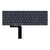 Клавиатура для ноутбука Lenovo IdeaPad L340-15 серая с голубой подсветкой