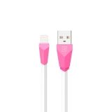 USB кабель REMAX Alien Series Cable RC-030i для Apple 8 pin (розовый)