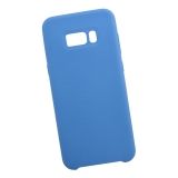 Силиконовый чехол для Samsung Galaxy S8 Plus Prime Silicon Cover синий, коробка
