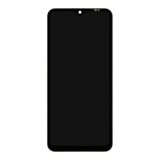 Дисплей (экран) в сборе с тачскрином для Vivo Y21 черный c рамкой (Premium LCD)