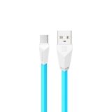 USB кабель REMAX Alien Series Cable RC-030m Micro USB (синий)