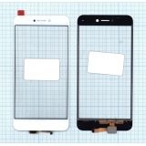 Сенсорное стекло (тачскрин) для Huawei P8 Lite (2017) белое