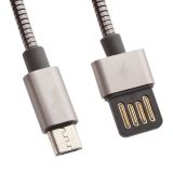 USB кабель WK Alloy WDC-039 Micro USB черный
