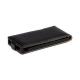 Чехол из эко – кожи для Sony Xperia arc (X12) раскладной, черный