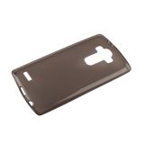 Силиконовый чехол для LG Optimus G4 черный матовый TPU Case