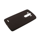 Силиконовый чехол для LG Optimus G3 черный матовый TPU Case
