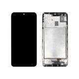 Дисплей (экран) в сборе с тачскрином для Samsung Galaxy A15 4G, Samsung Galaxy A15 5G (SM-A155F, SM-A156B) черный с рамкой OLED полноразмерный