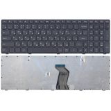 Клавиатура для ноутбука Lenovo G500 G505 G505A черная с черной рамкой тип 1