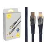 USB кабель Type-C – Lightning 27W 1.2м (черный)