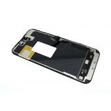 Дисплей (экран) в сборе с тачскрином для iPhone 14 Pro Max черный (Soft OLED, Full HD) 