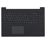 Клавиатура (топ-панель) для ноутбука Lenovo IdeaPad 330-15ARR черная с черным топкейсом