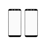 Стекло для переклейки Samsung A600F Galaxy A6 (2018) черное