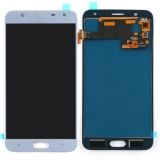 Дисплей (экран) в сборе с тачскрином для Samsung Galaxy J7 Duo (2018) SM-J720F серо-голубой (TFT-совместимый с регулировкой яркости)