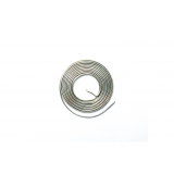 Припой-спираль ПОС-90 без канифоли диаметр 1,0 мм, 1 метр