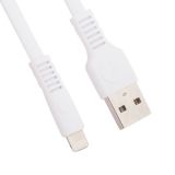 USB кабель WK Flushing WDC-066 для Apple Lightning 8-pin 1 метр (белый)