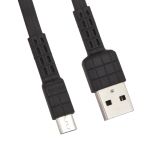 USB кабель REMAX Armor Series Cable RC-116m Micro USB (черный)