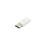 Переходник-адаптер VIXION (AD44) micro USB - Type-C (белый)