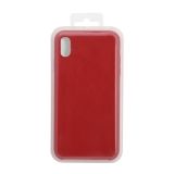 Силиконовый чехол для iPhone Xs Max "Silicone Case" (бордовый, блистер) 33