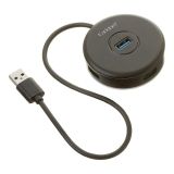 USB Хаб Earldom ET-HUB13 4xUSB 2.0 с разъём MicroUSB для дополнительного питания (черный)