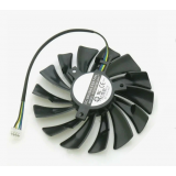 Вентилятор для видеокарты MSI RTX2060, 2070, 2080, 4Pin, 87мм, S 40мм, PLD09210S12HH, №2