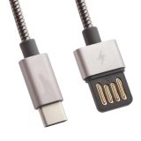 USB кабель WK Alloy WDC-039 USB Type-C черный