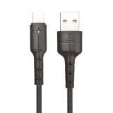 USB кабель HOCO X30 Star Charging Data Cable For Lightning (L=1,2M) (черный)