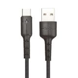 USB кабель HOCO X30 Star Charging Data Cable For USB Type-C (L=1,2M) (черный)