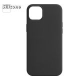 Силиконовый чехол для iPhone 14 Plus "Silicone Case" (черный)