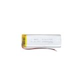 Аккумулятор универсальный 4.1x27x70 мм 3.8V 1000mAh Li-Pol (2 pin)