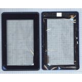 Сенсорное стекло (тачскрин) для Acer Iconia Tab B1-A71 черный c рамкой