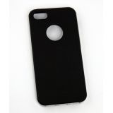 Защитная крышка TRYIT для Apple iPhone 5, 5s, SE черная, серебристая, прозрачный бокс