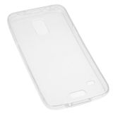 Силиконовый чехол для Samsung Galaxy S5 G900 TPU Case 360°, прозрачный