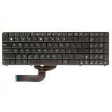 Клавиатура ZeepDeep для ноутбука Asus K52, K53, K54 черная, плоский Enter