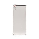 Защитное стекло "LP" для Samsung Galaxy A72 Thin Frame Full Glue с рамкой 0,33 мм 2,5D 9H (черное)