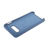 Силиконовый чехол для Samsung Galaxy S10 Lite"Silicone Cover" (синий/коробка)