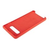 Силиконовый чехол для Samsung Galaxy S10 Plus "Silicone Cover" (красный/коробка)