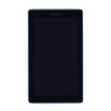 Дисплей (экран) в сборе с тачскрином для Lenovo Tab 3 TB3-710 Essential 710L черный с голубой рамкой
