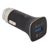 Блок питания Car Charger Quick Charge LZ-328 3.0 с USB выходом 3.1А черное, коробка