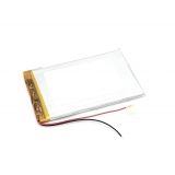 Аккумулятор универсальный 3.8x55x90 мм 3.8V 2300mAh Li-Pol (2 Pin)